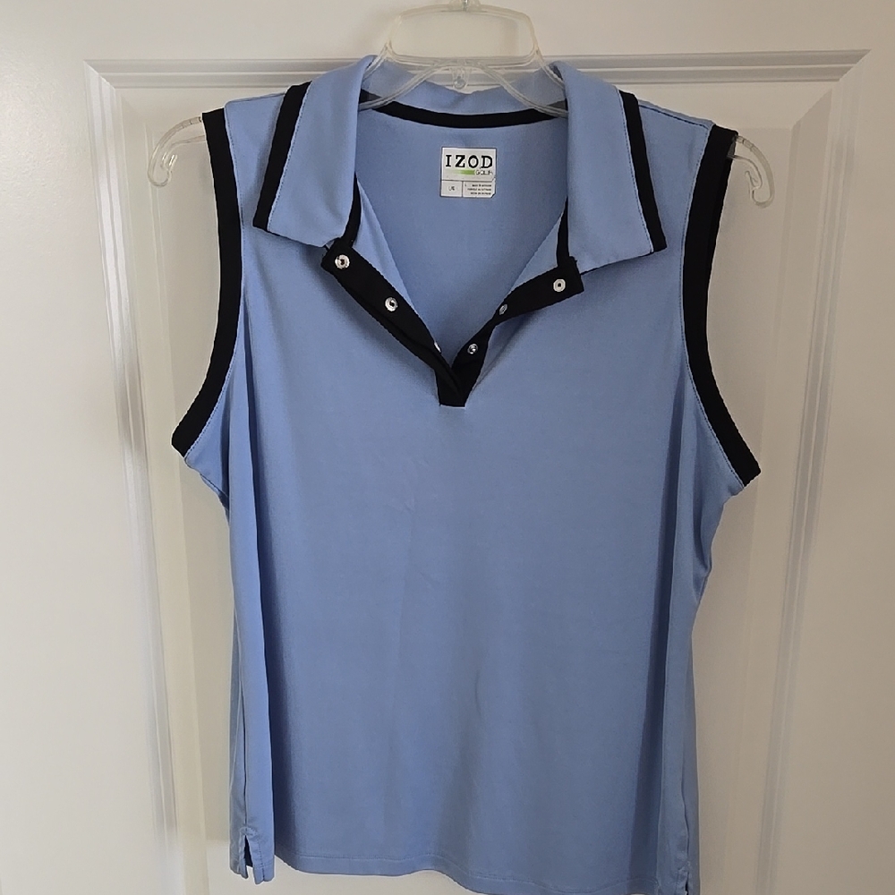 IZOD Women's Blue Sleeveless Top